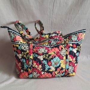 Vera Bradley Overnight Bag Canvas Extra Large
